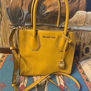 Michael Kors Mustard Yellow Satchel